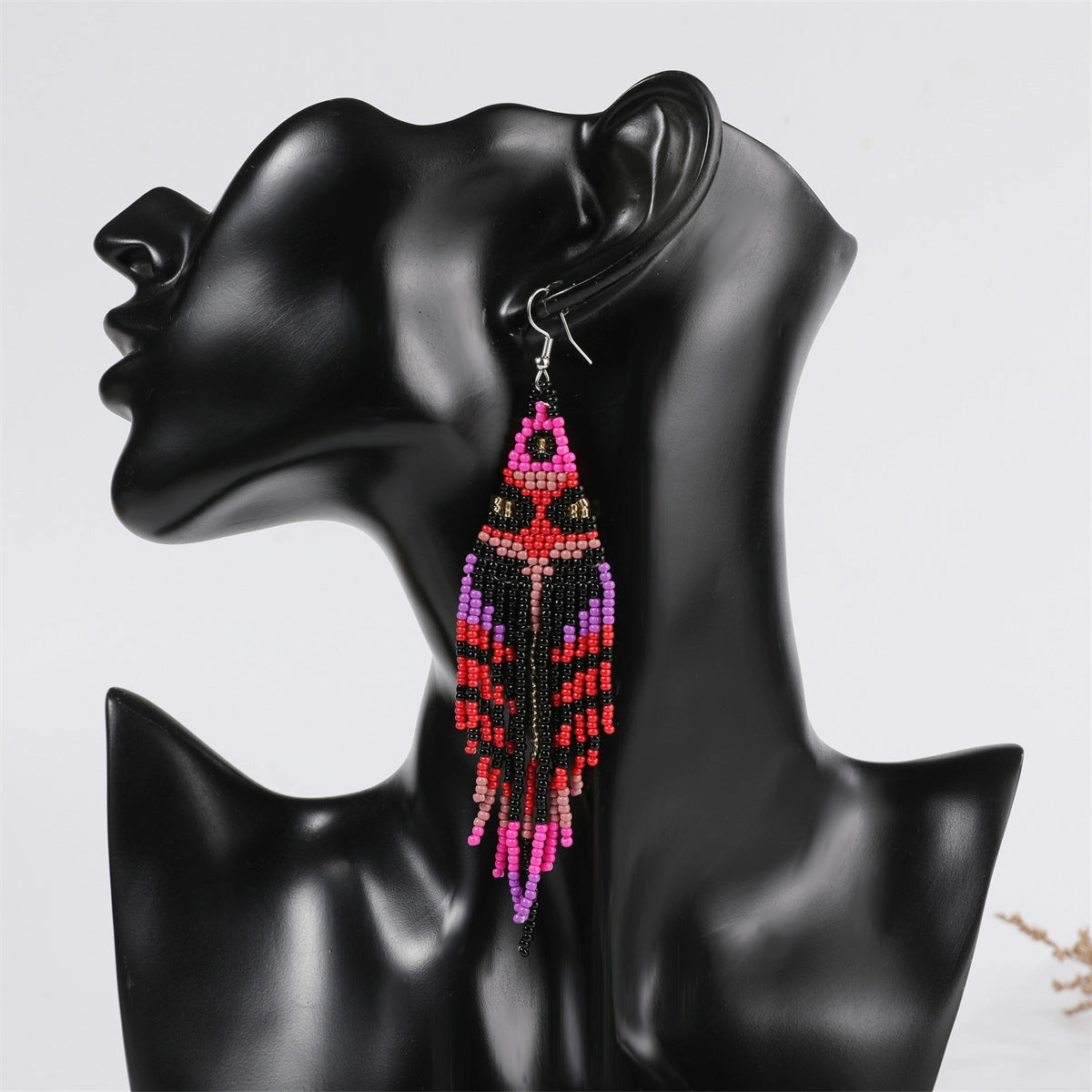 Wholesale Rice Beads Ethnic Handmade Earrings
