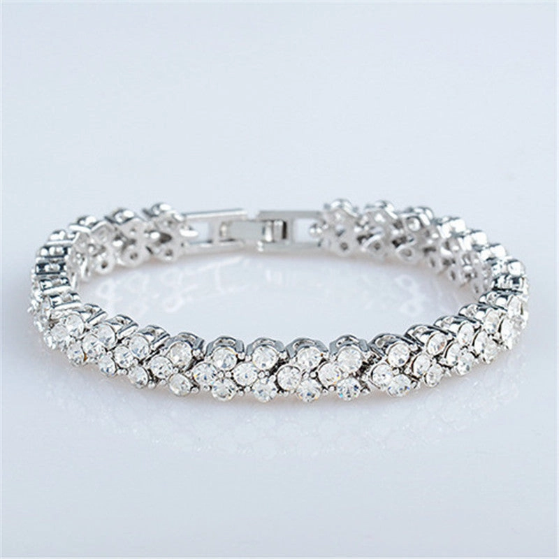 Wholesale Roman Diamond Multilayer Bracelet
