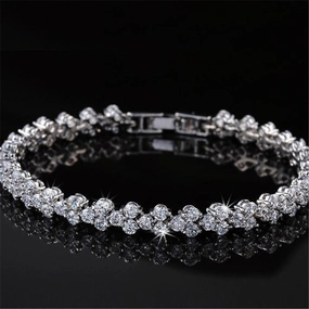 Wholesale Roman Diamond Multilayer Bracelet