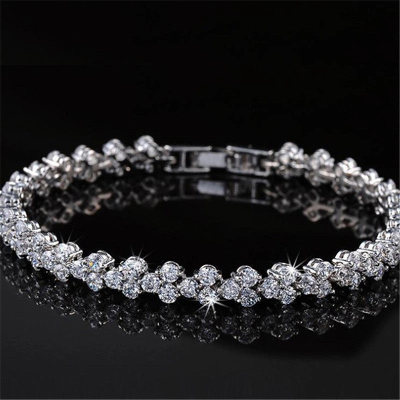 Wholesale Roman Diamond Multilayer Bracelet