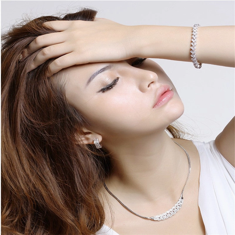 Wholesale Roman Diamond Multilayer Bracelet