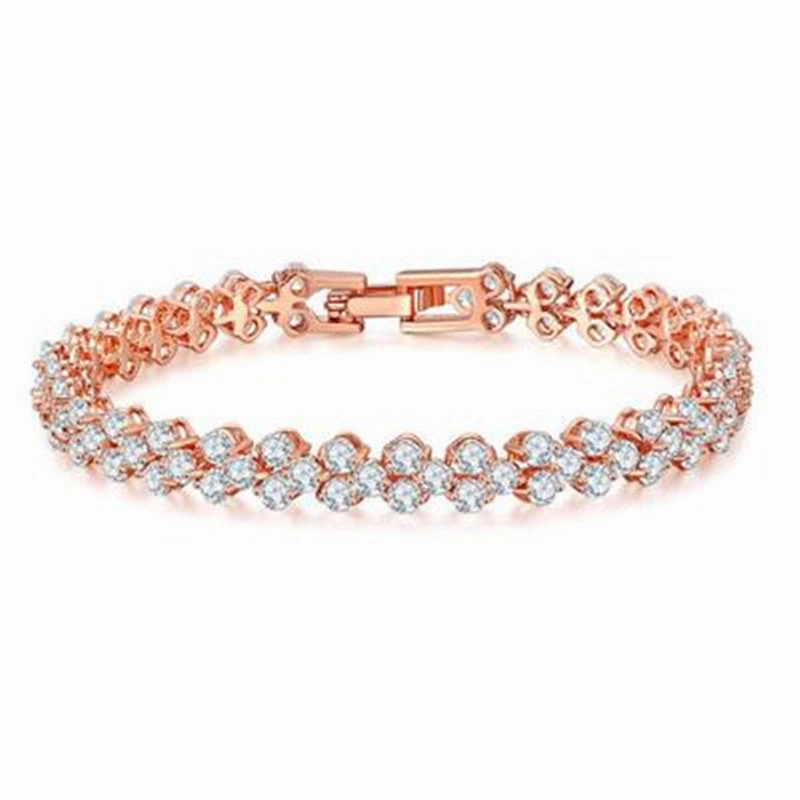 Wholesale Roman Diamond Multilayer Bracelet