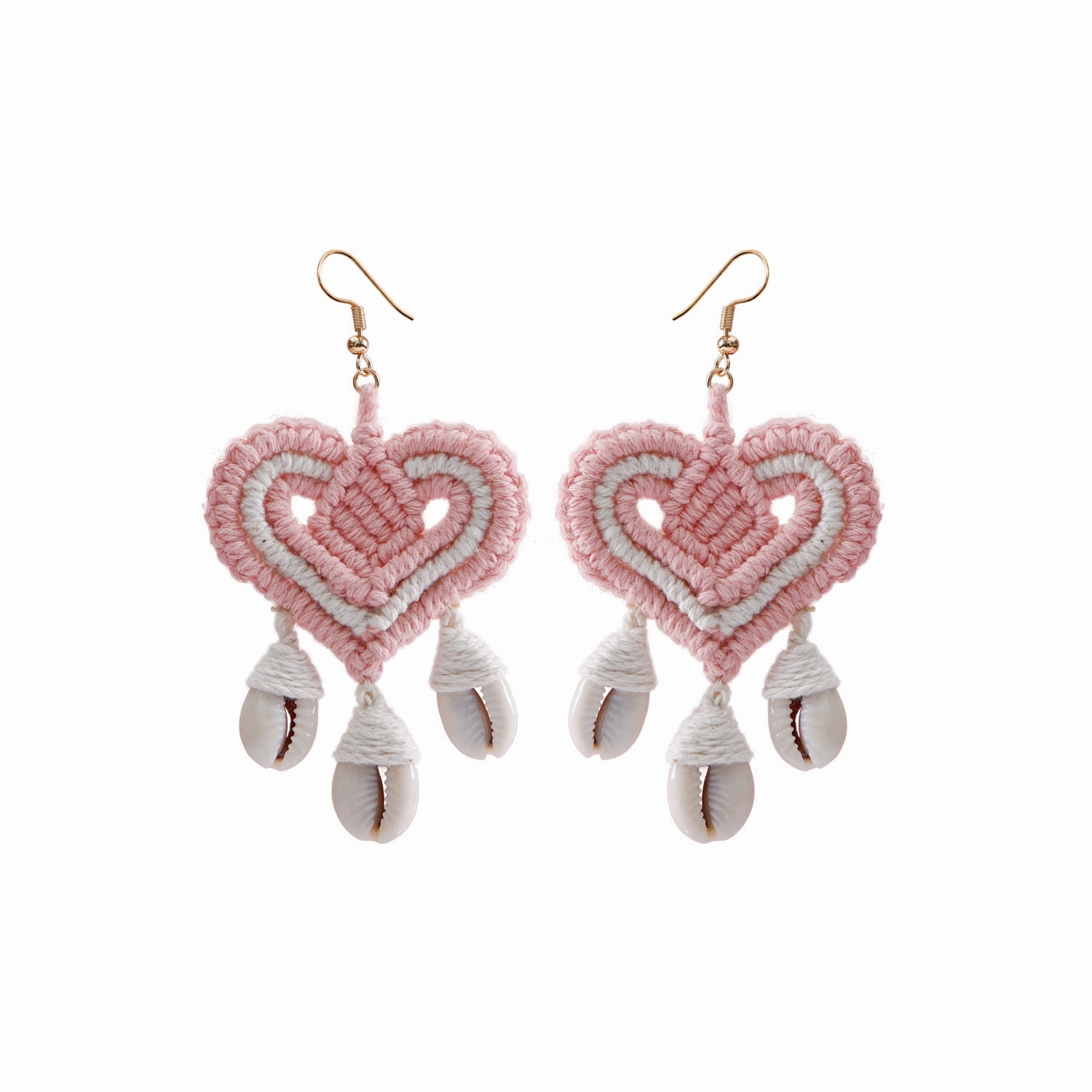 Wholesale Rope Knots Love Earrings