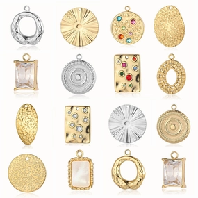 Wholesale Round Vintage Titanium Steel Necklaces