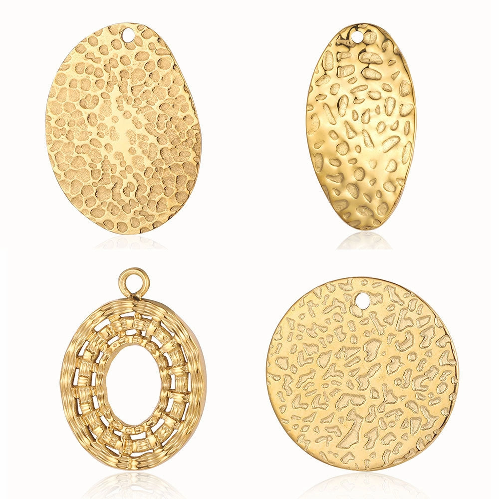 Wholesale Round Vintage Titanium Steel Necklaces