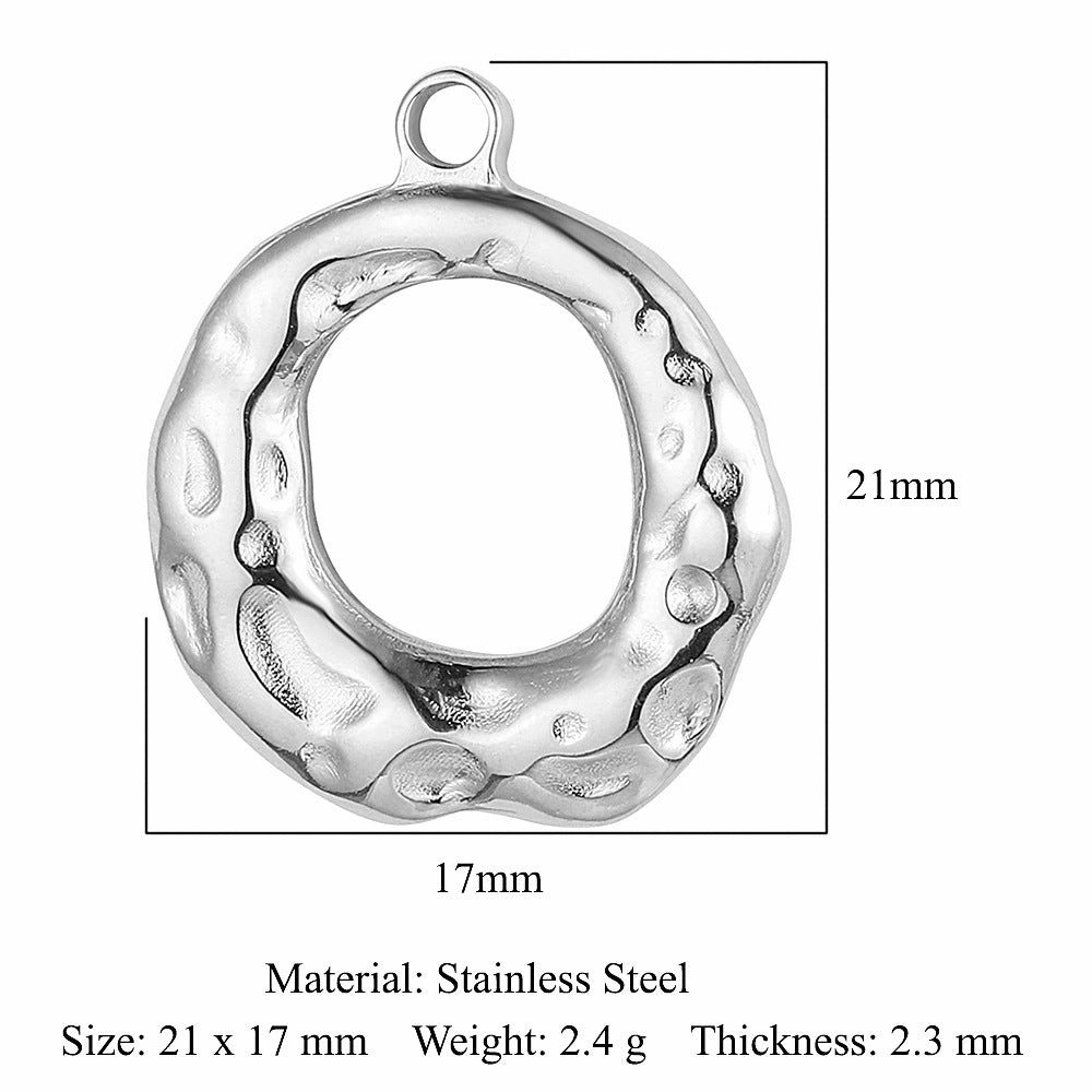Wholesale Round Vintage Titanium Steel Necklaces