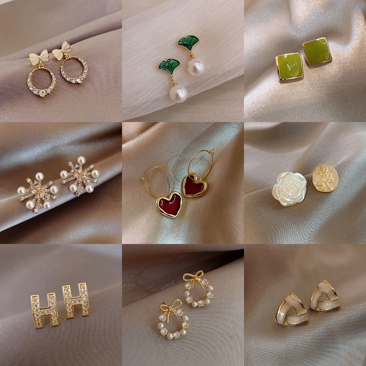 Wholesale S925 Silver Needle Earrings