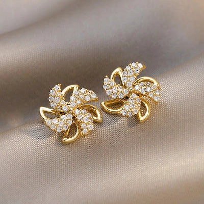 Wholesale S925 Silver Needle Pearl Earrings