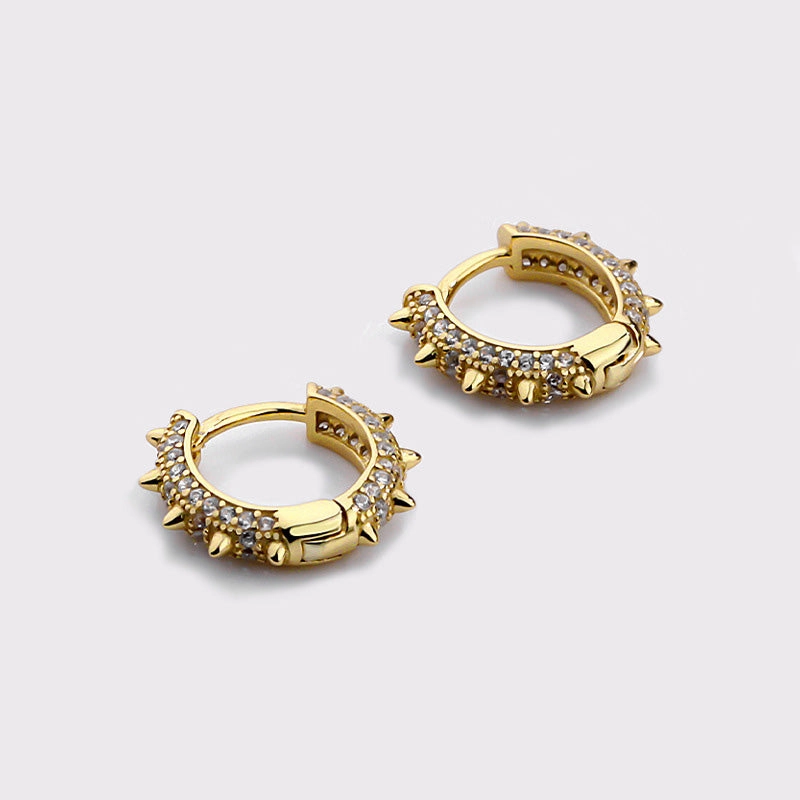 Wholesale S925 Silver Stud Stud Earrings With Diamonds OLY-ES-EXE004