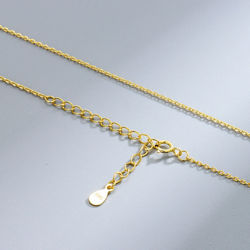 Wholesale S925 Sterling Silver Pendant Free Single Chain Box DIY Clavicle Chain
