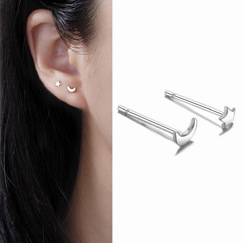 Wholesale s999 sterling silver Small Earrings