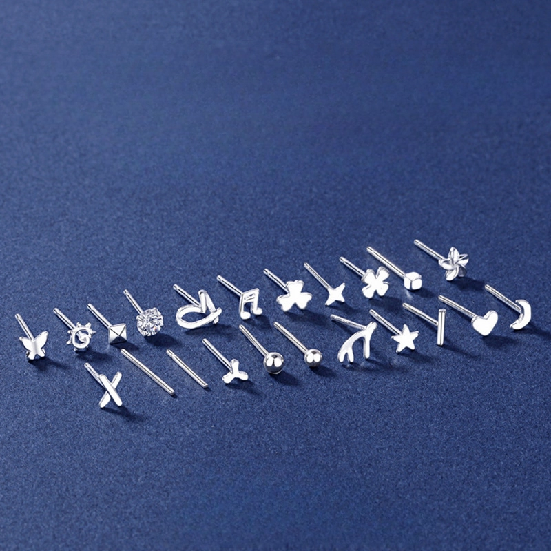 Wholesale s999 sterling silver Small Earrings