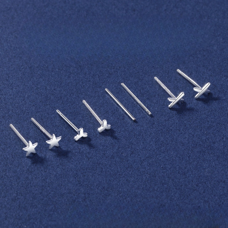 Wholesale s999 sterling silver Small Earrings