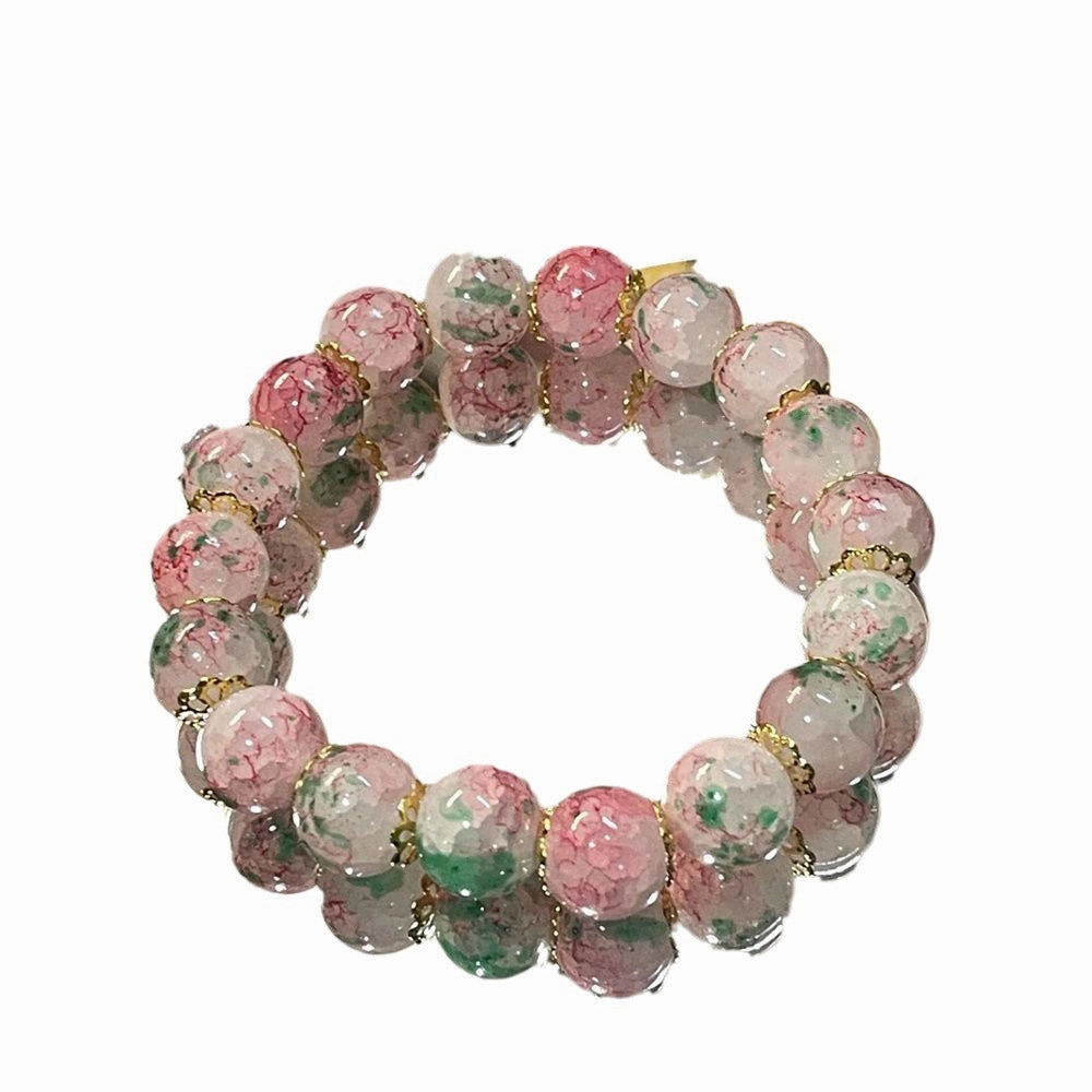 Wholesale Sakura Glass Color Bracelet