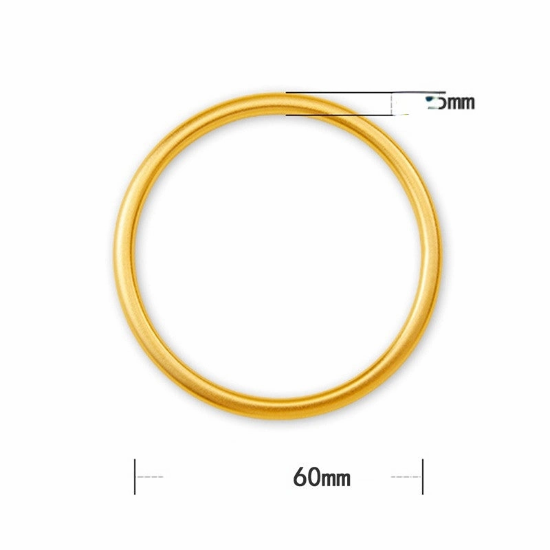 Wholesale Sand Gold Matte Brass Bracelet