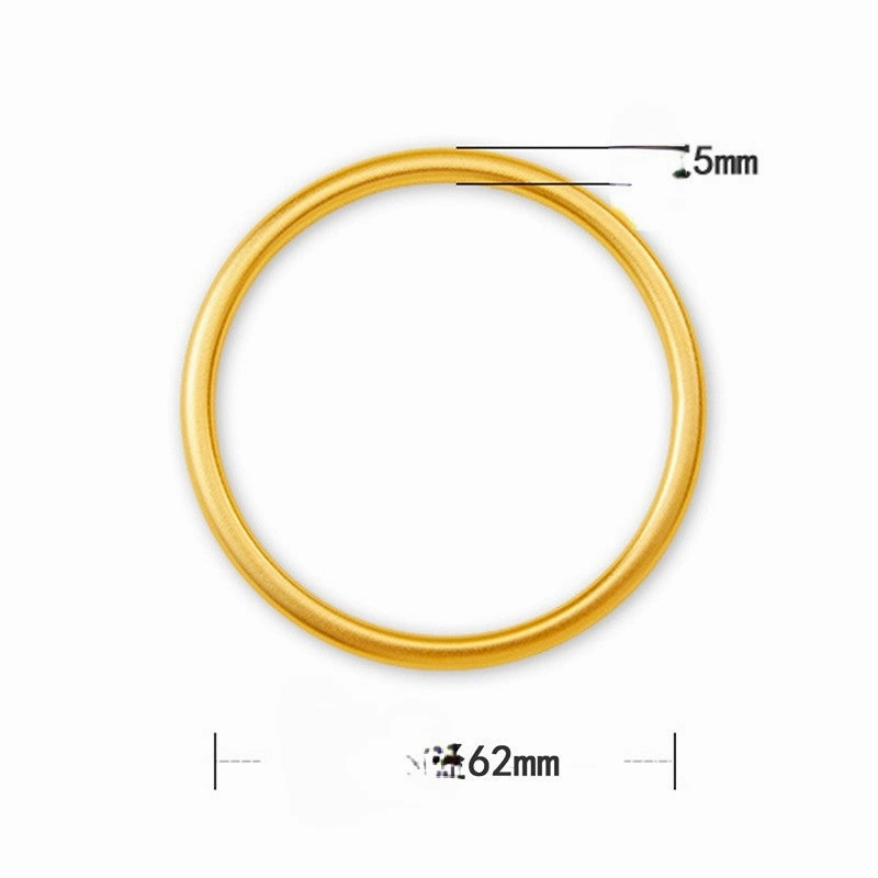 Wholesale Sand Gold Matte Brass Bracelet