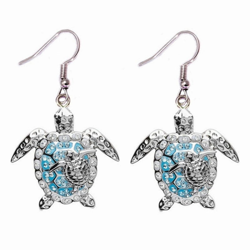 Wholesale Sea Turtles Summer Alloy Earrings