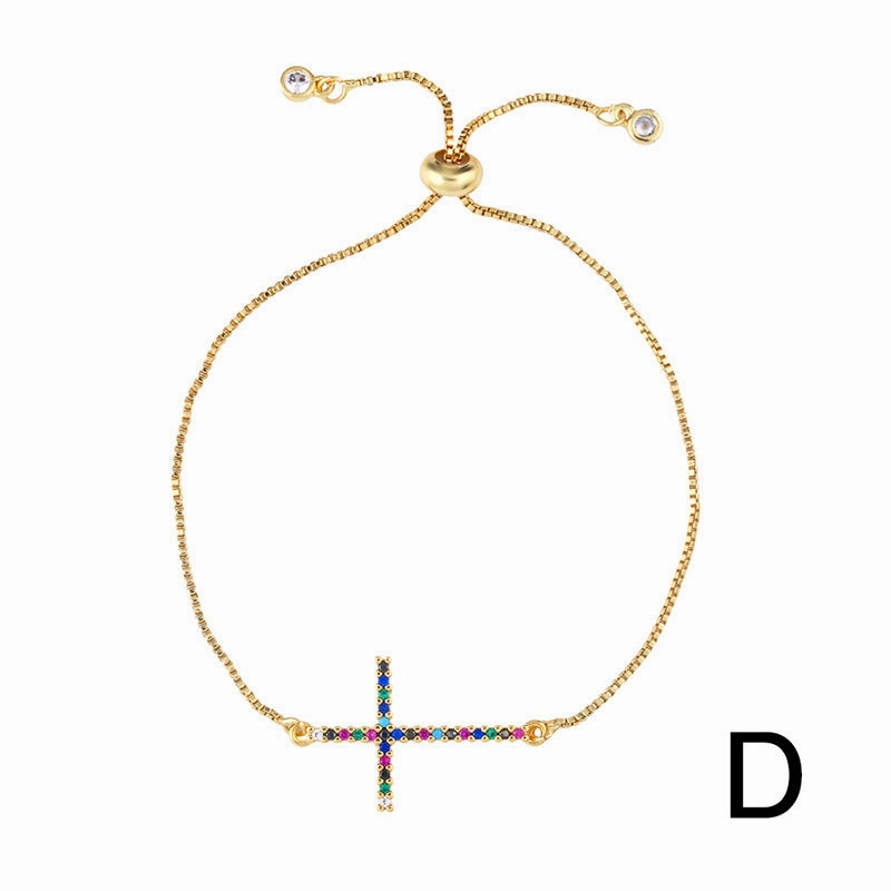 Wholesale Seashell Zircon Ocean Wind Copper Bracelet