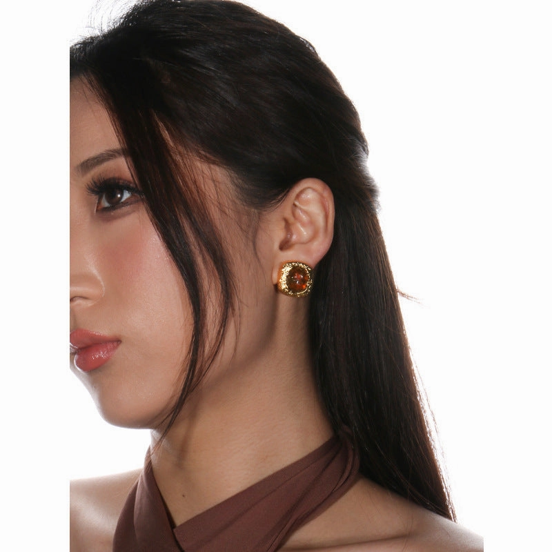 Wholesale Secondhand Tinfoil Vintag Classical Earrings
