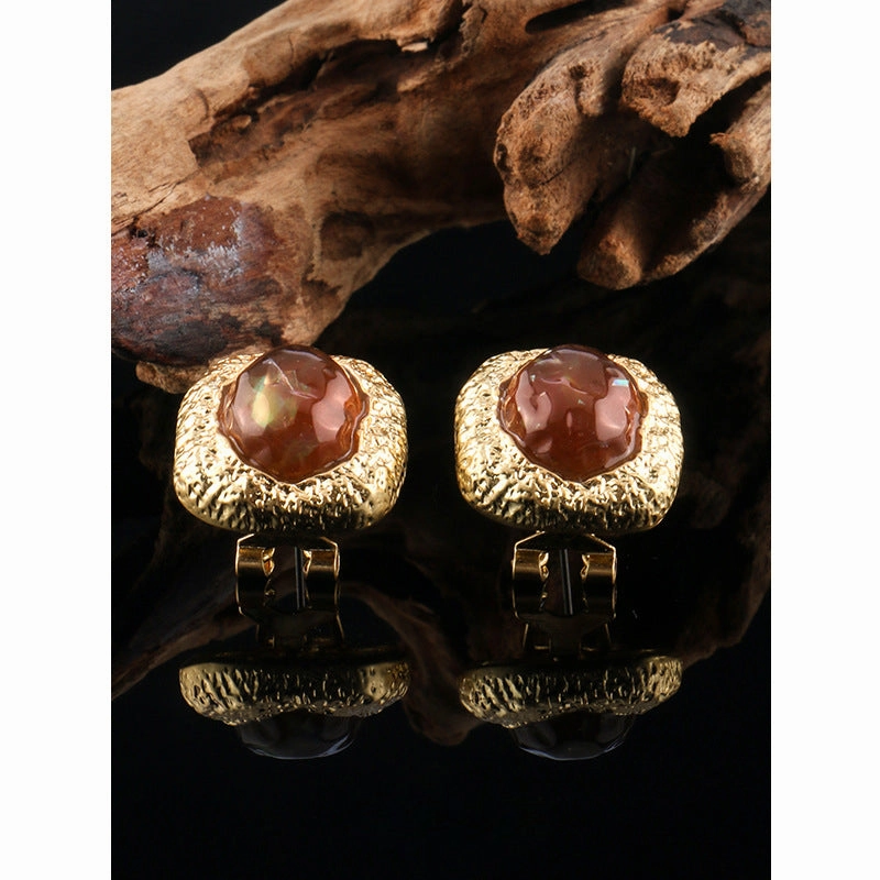 Wholesale Secondhand Tinfoil Vintag Classical Earrings