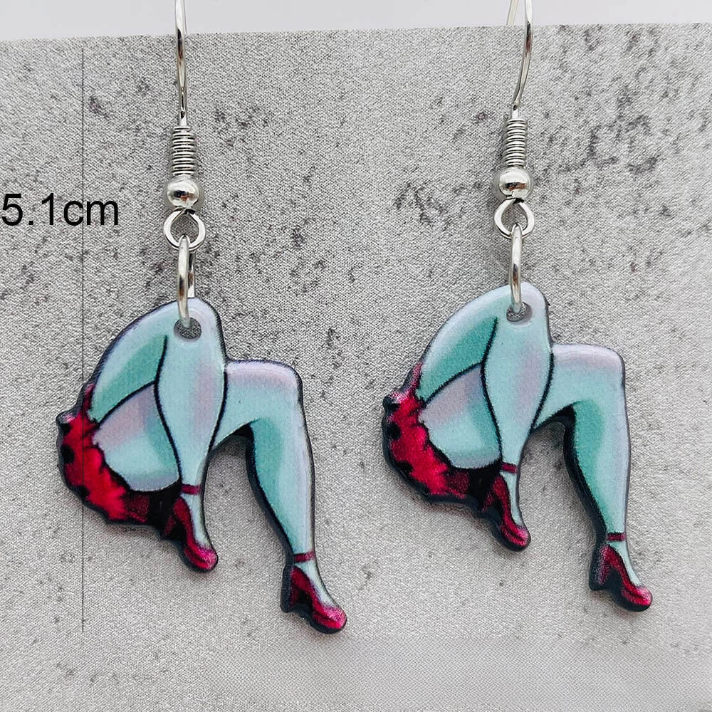 Wholesale Sexy Ladies Acrylic Earrings