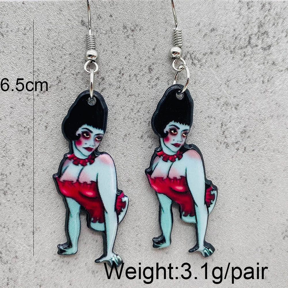 Wholesale Sexy Ladies Acrylic Earrings