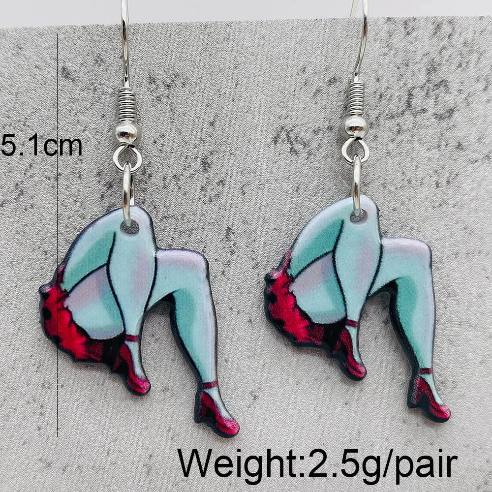 Wholesale Sexy Ladies Acrylic Earrings