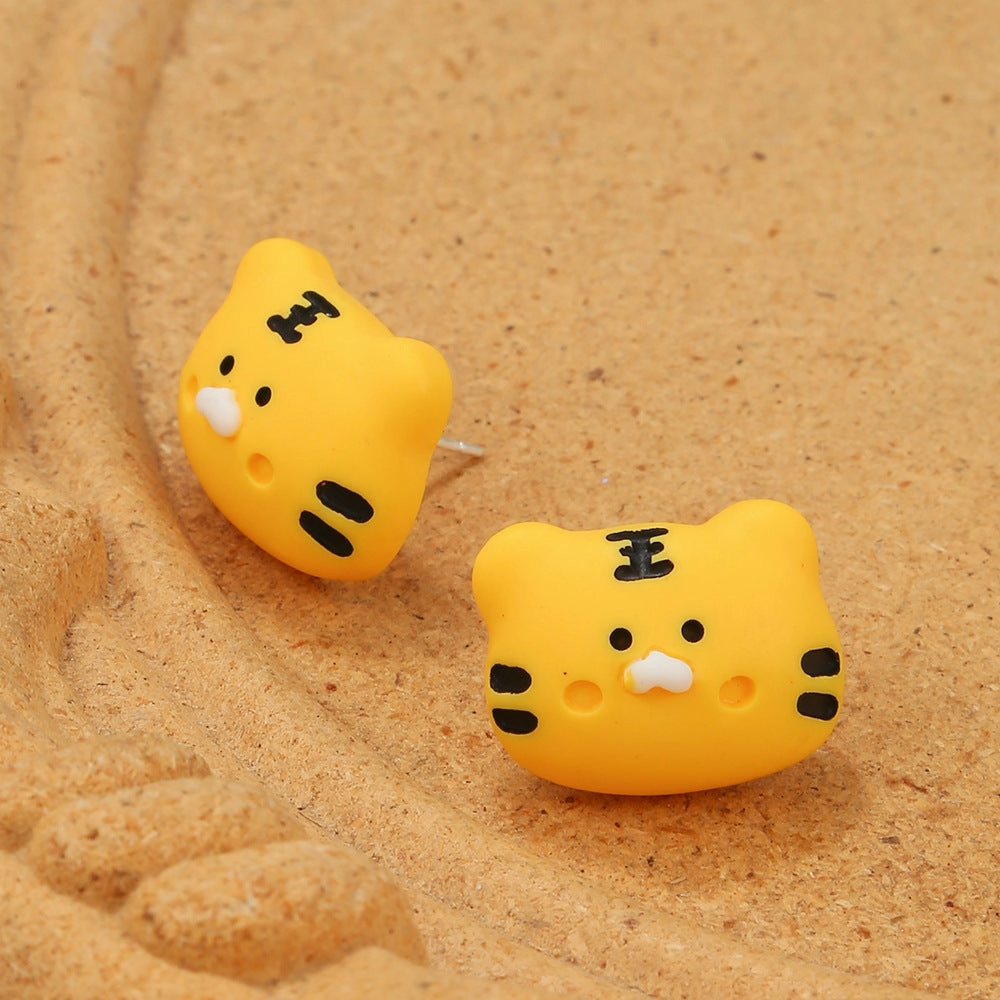 Wholesale Sheep Frogs Elephant Resin Earrings