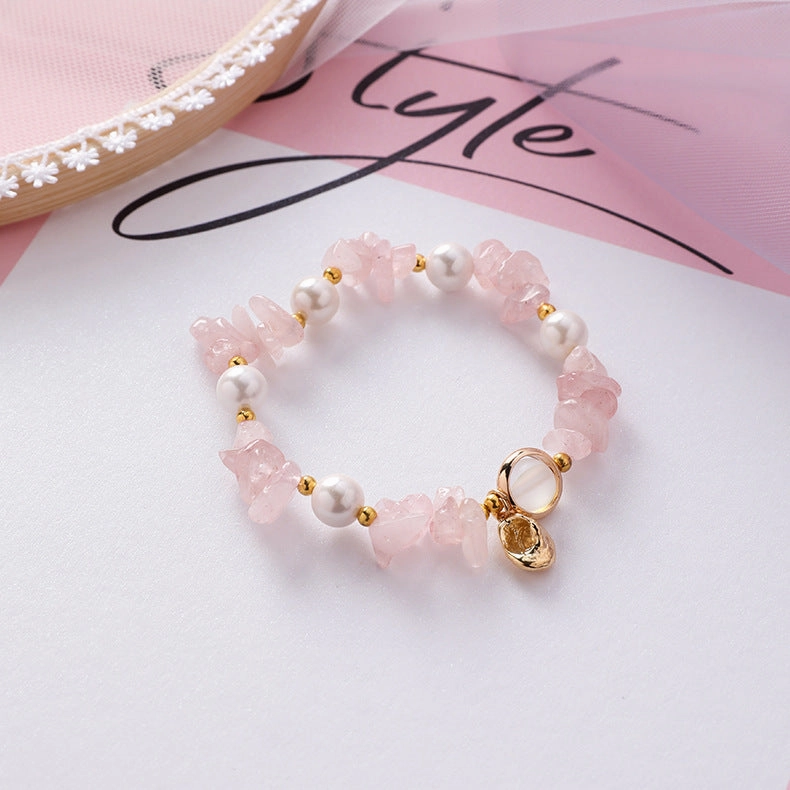 Wholesale Shell Pearl Glass Beaded Bracelet