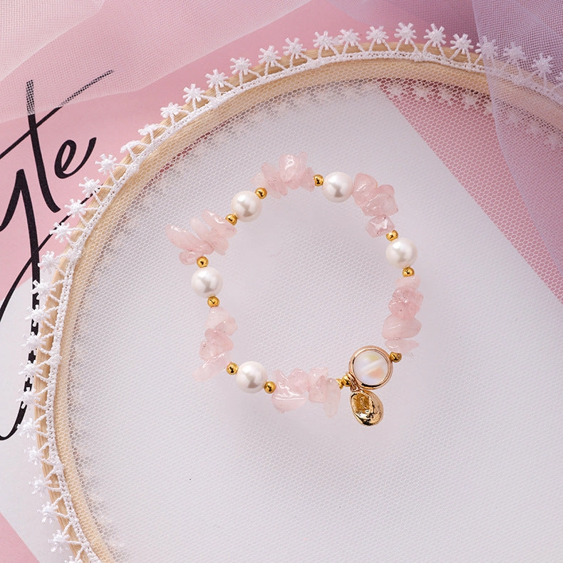 Wholesale Shell Pearl Glass Beaded Bracelet