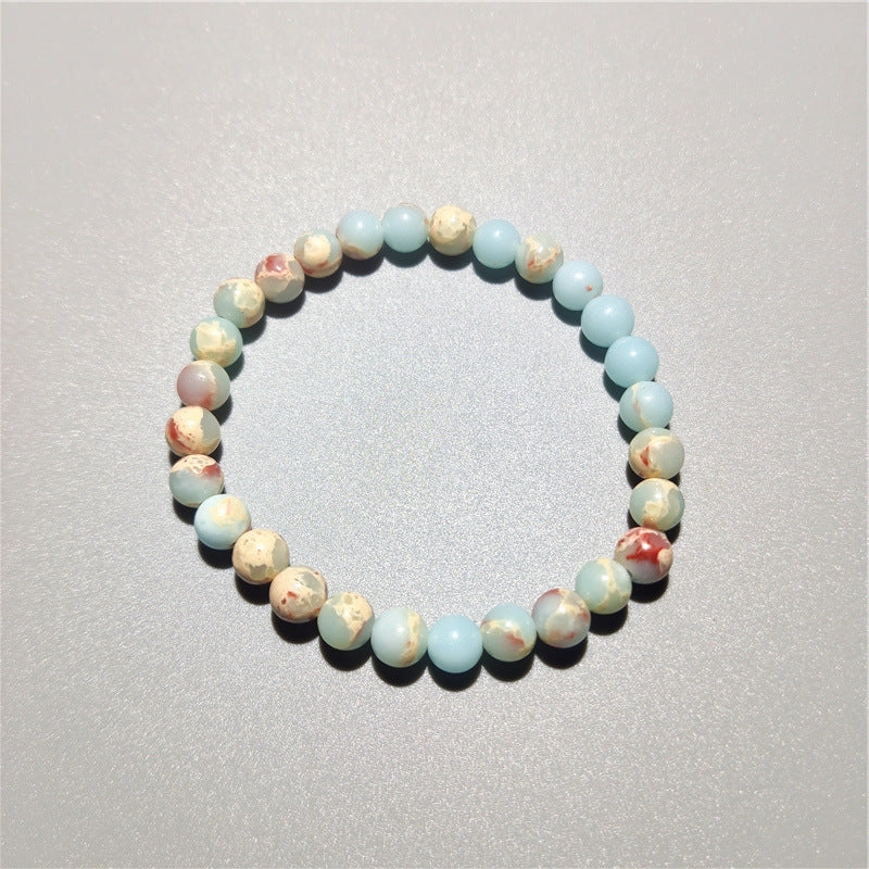 Wholesale Shoushan Stone Verdant Green Bracelet