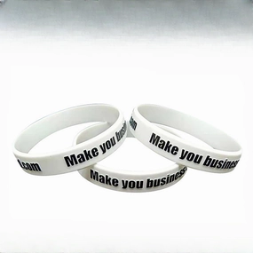 Wholesale Silicone Bump Coloring Glow in the Dark Sports Bracelet