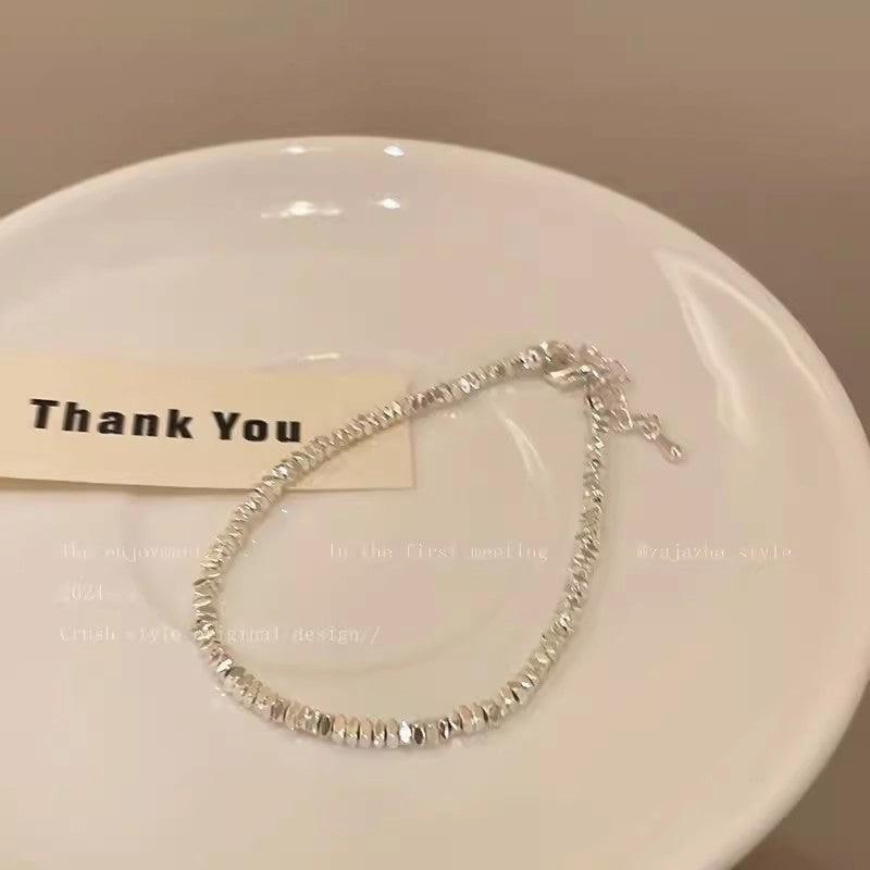 Wholesale Silver baroque pearl bracelet