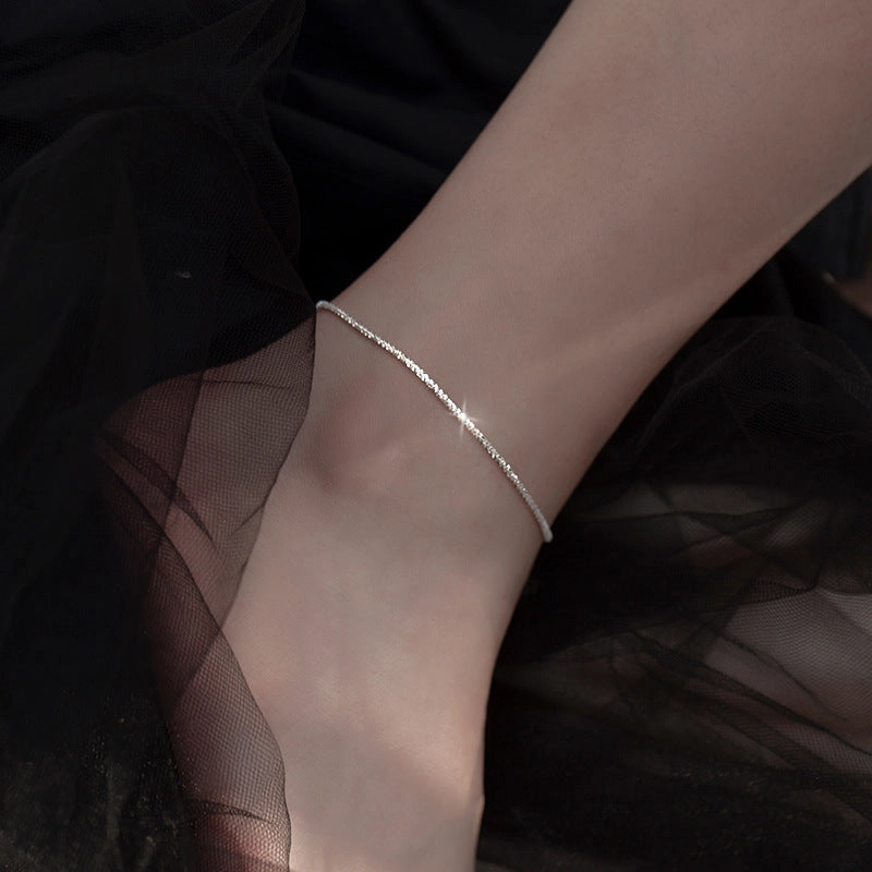 Wholesale Silver Geometry Ring New Female Clavicle Necklace