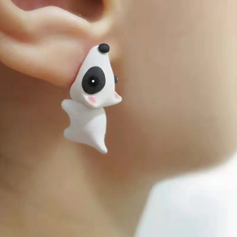 Wholesale Silver Needle Cartoon Animal Small Dinosaur Crocodile Cute Earrings
