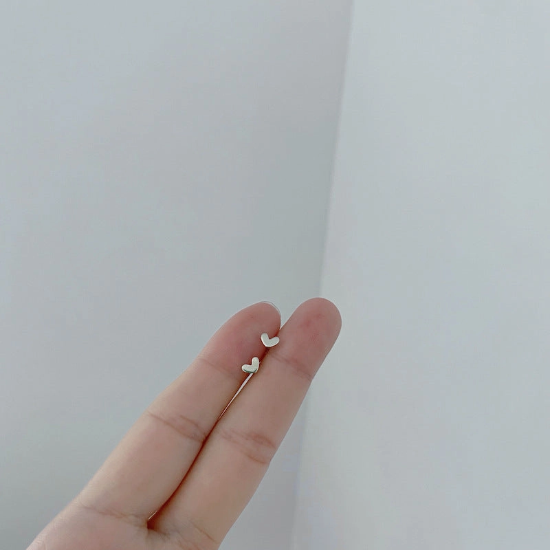 Wholesale Silver Plated Heart Copper Earrings Set