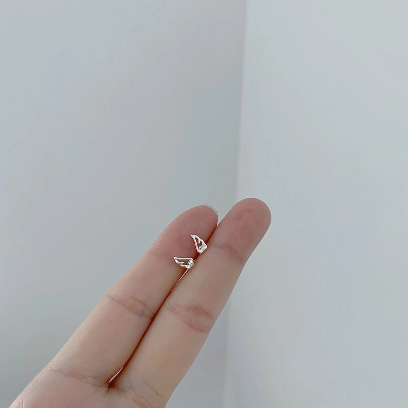Wholesale Silver Plated Heart Copper Earrings Set