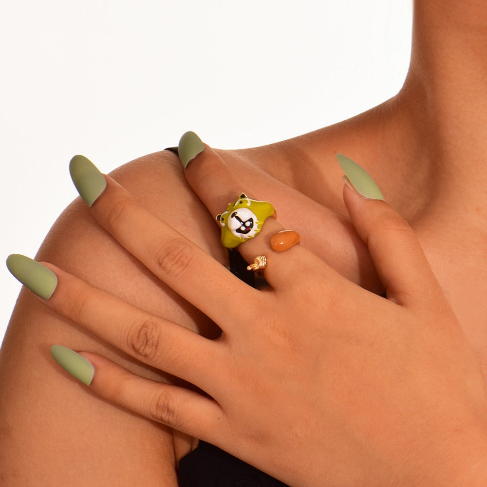 Wholesale Simple Animal Alloy Ring