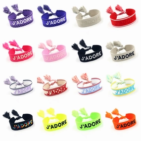 Wholesale Simple Hand Woven Tassel Polyester Bracelet