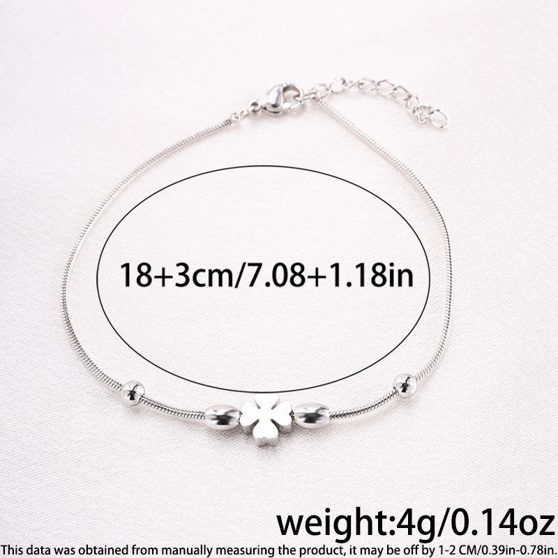 Wholesale Simple Love Titanium Steel Versatile Bracelet
