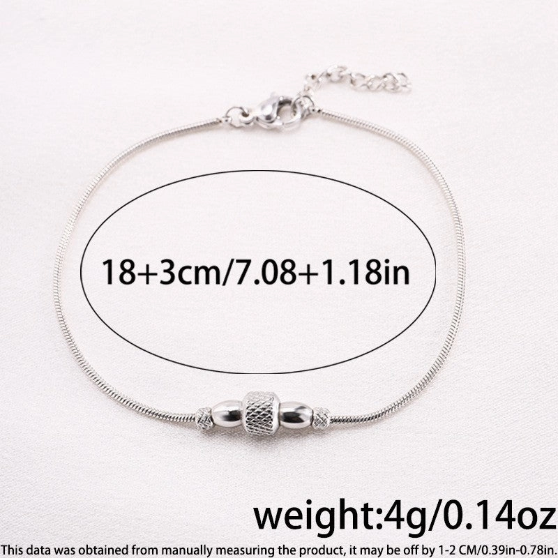 Wholesale Simple Love Titanium Steel Versatile Bracelet