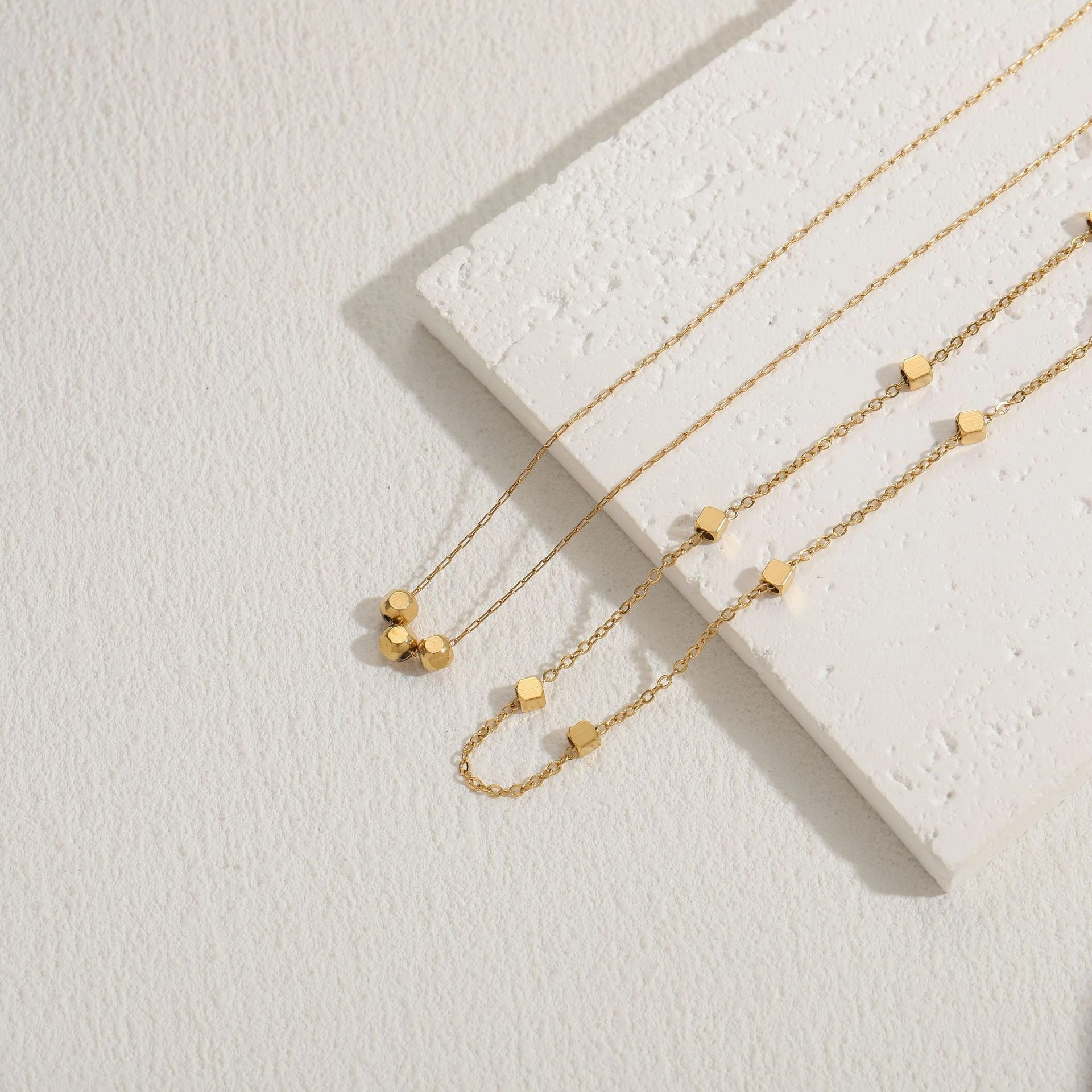 Wholesale Simple Luxury Fashion Versatile Titanium Steel Necklace