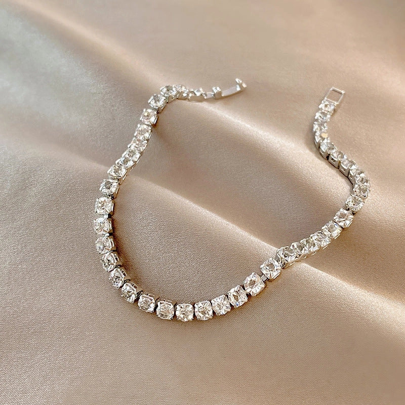 Wholesale Simple Pearl Copper Bracelet