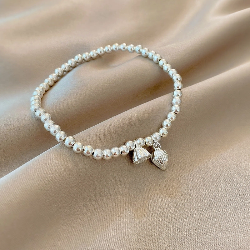 Wholesale Simple Pearl Copper Bracelet