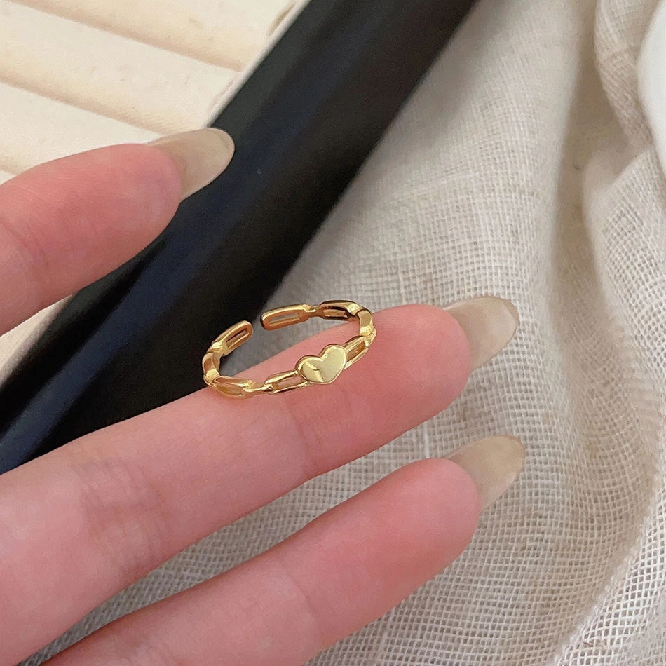 Wholesale Simple Sterling Silver Love Ring