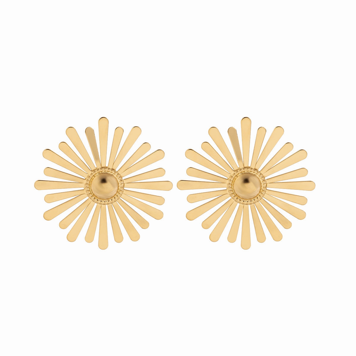 Wholesale Simple Sunflower Earrings