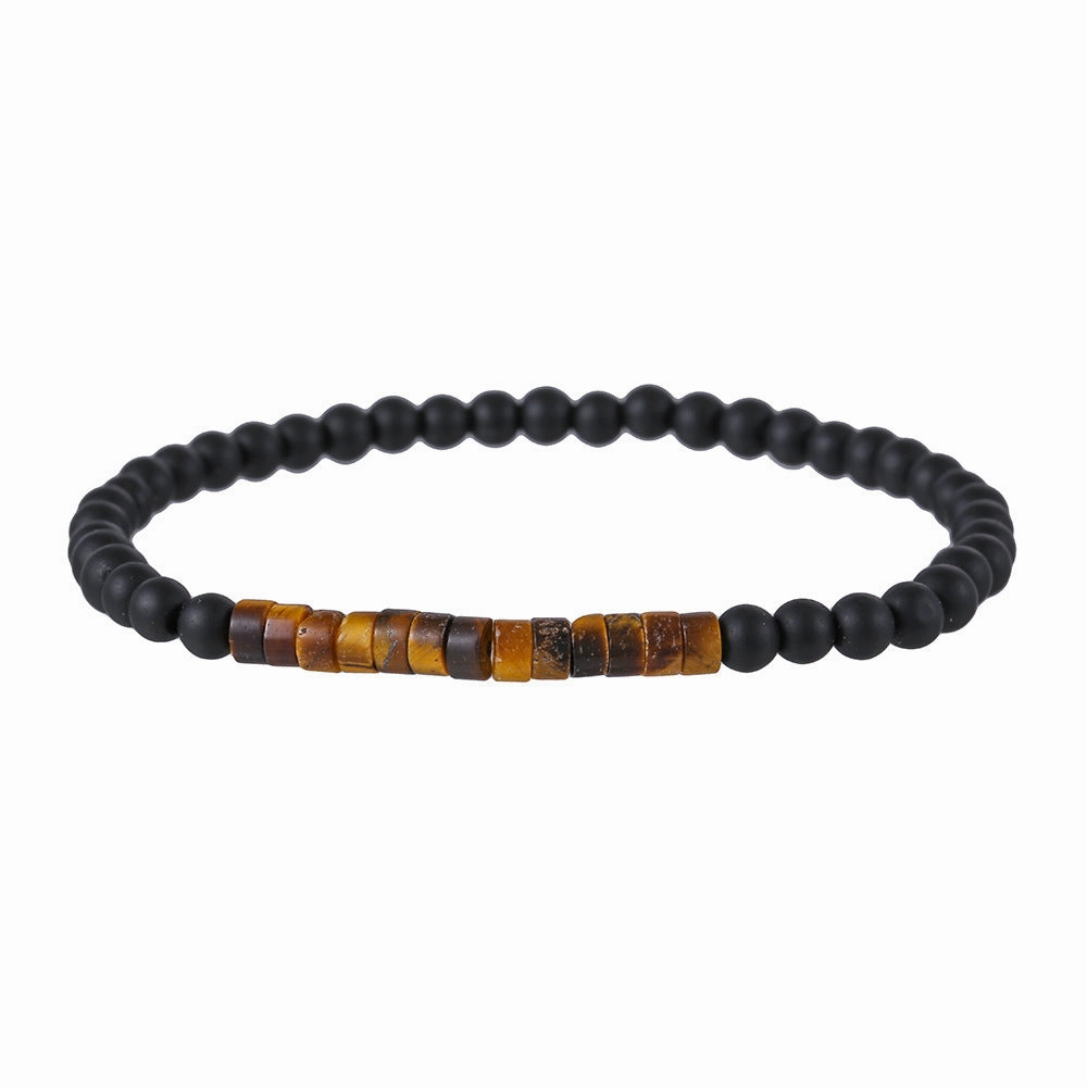 Wholesale simple turquoise wooden bead bracelet