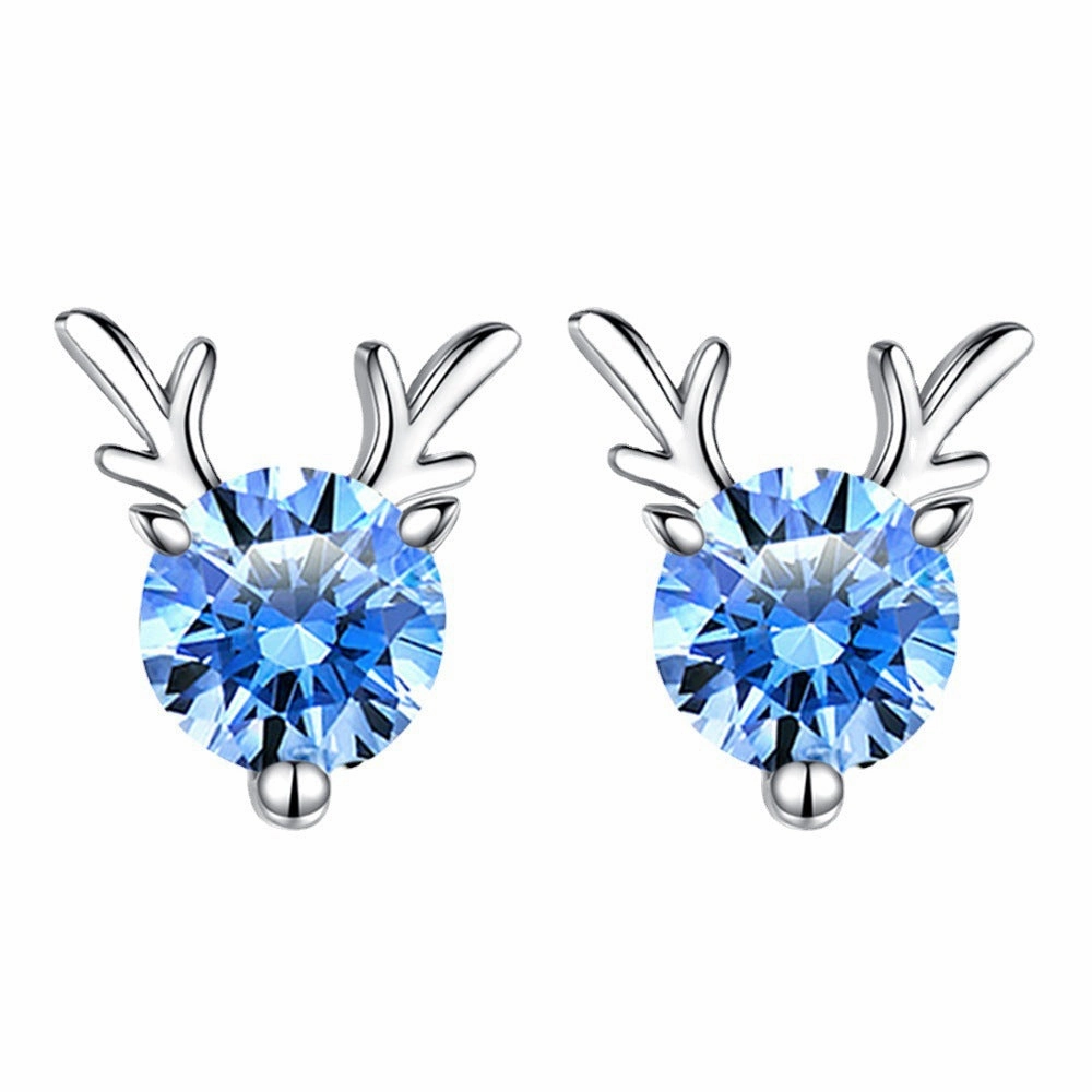 Wholesale Simulated Moissanite Copper Earrings