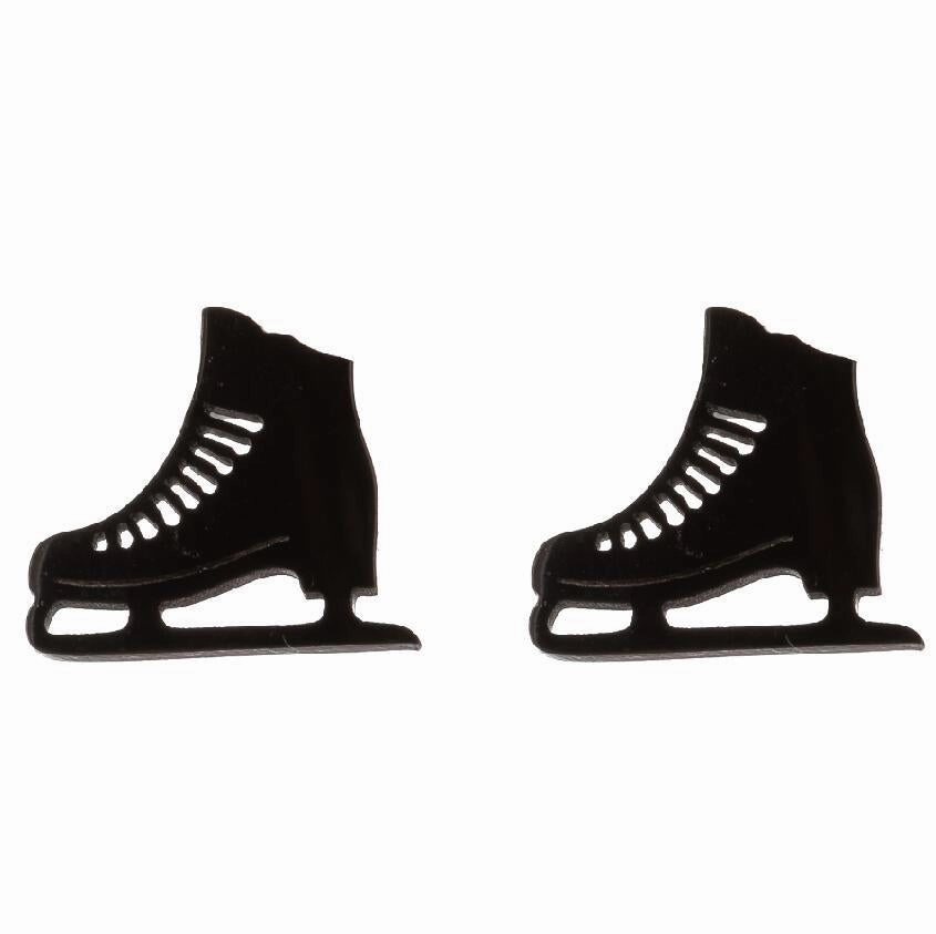 Wholesale skates sports soccer basketball stainless steel earrings
