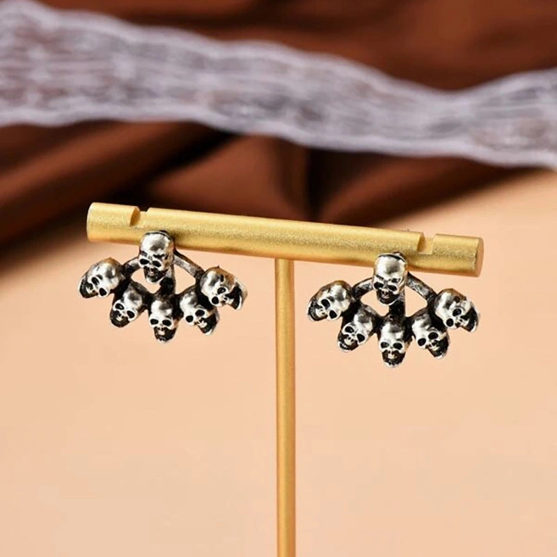 Wholesale Skull Stud Earrings